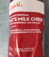 Goats milk cheese