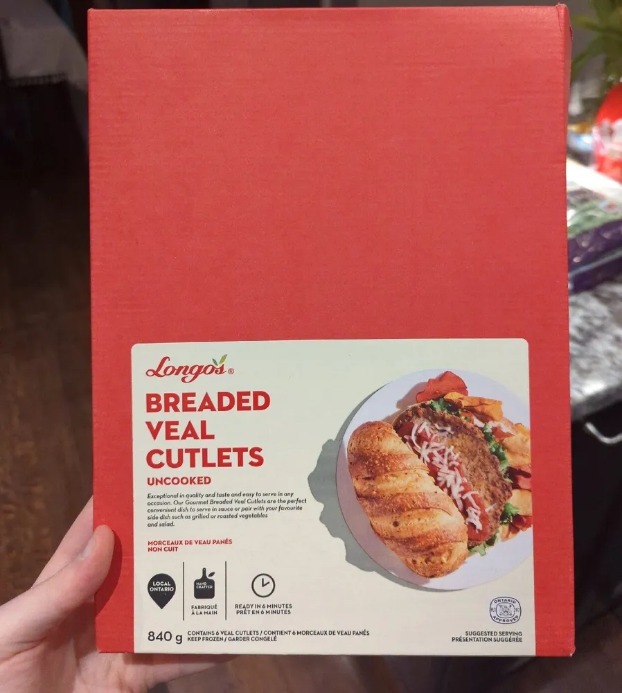 Breaded Veal Cutlets