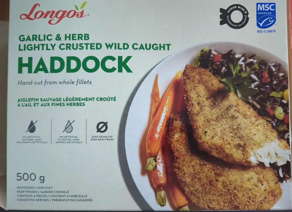 Garlic & Herb Haddock
