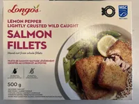 Lemon Pepper Crusted Wild Salmon Fillets