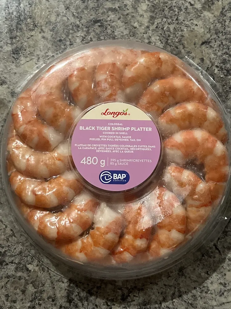 Black Tiger Shrimp with sauce