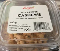 Salt and pepper cashews