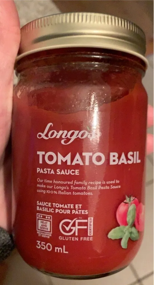 Tomato Basil Pasta Sauce