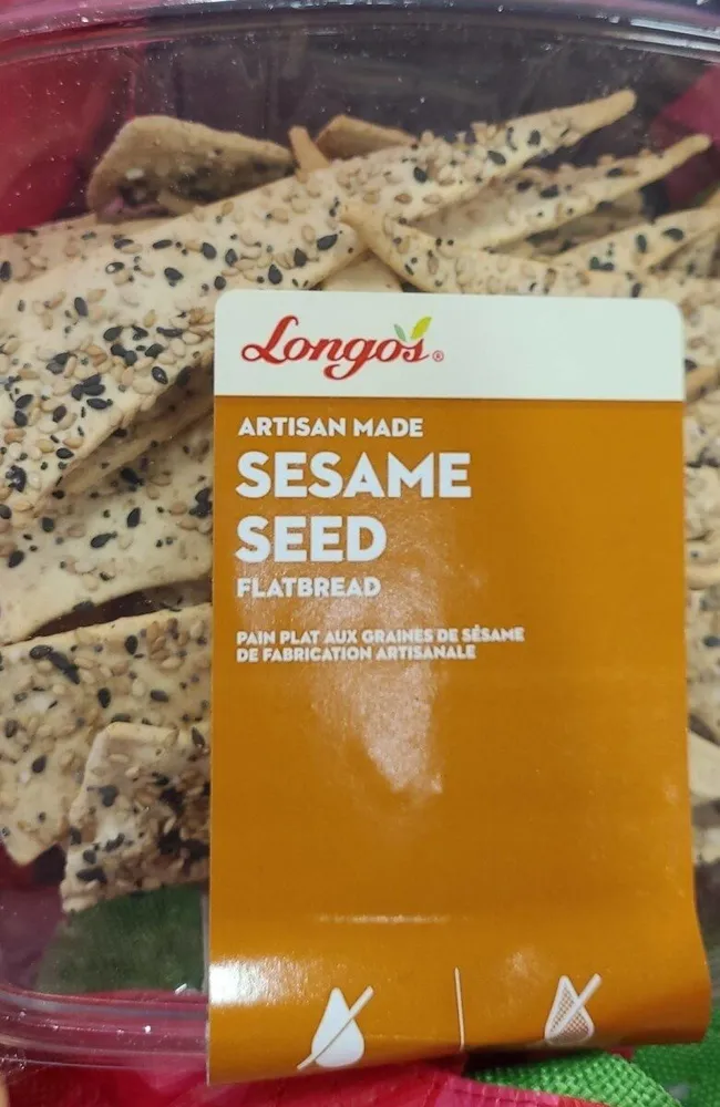 Artisan Made Sesame Seed Flatbread
