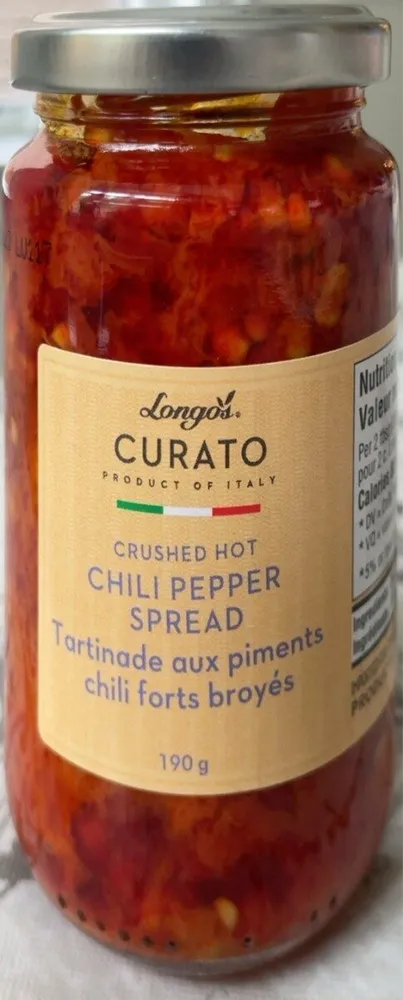 Crushed Hot Chilli Pepper Spread