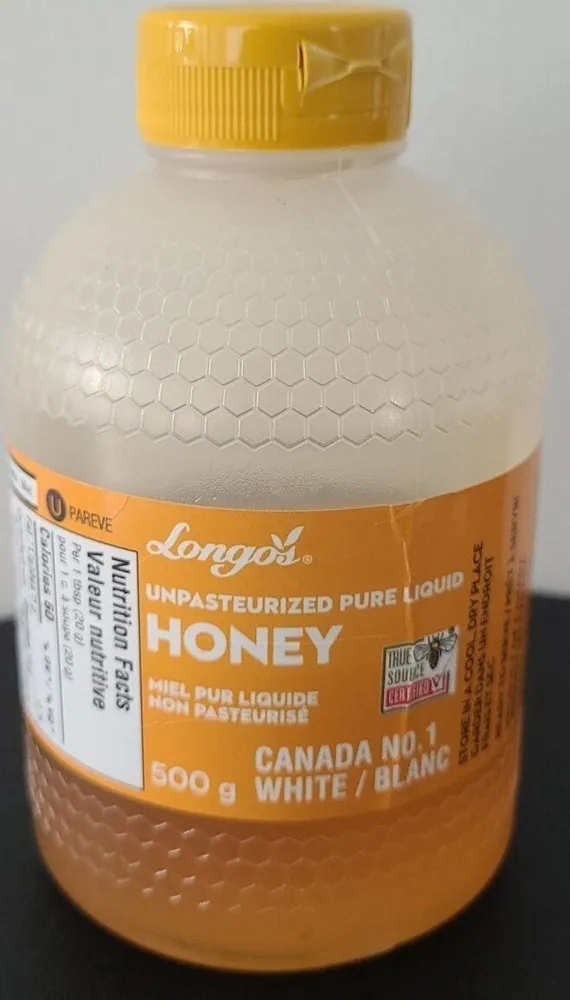 Unpasteurized Pure Liquid Honey