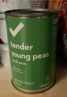 Tender young peas