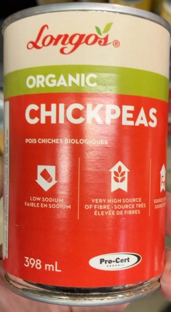 Organic Chick peas