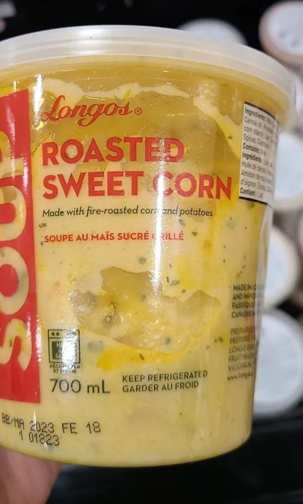 Roasted sweet corn