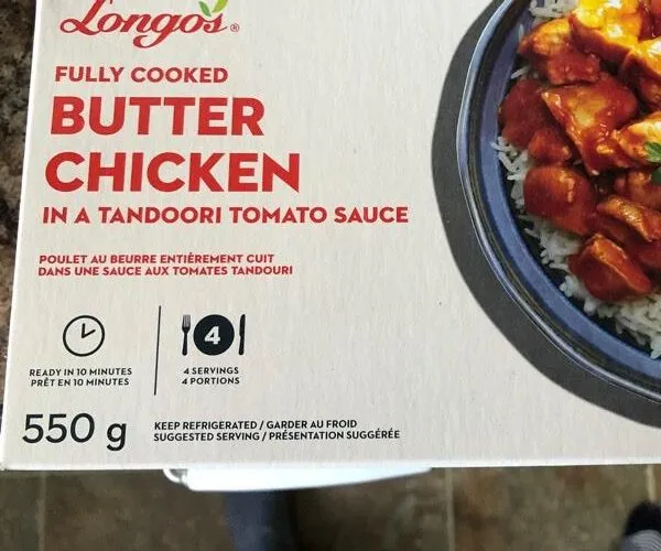 Longo’s  butterchicken