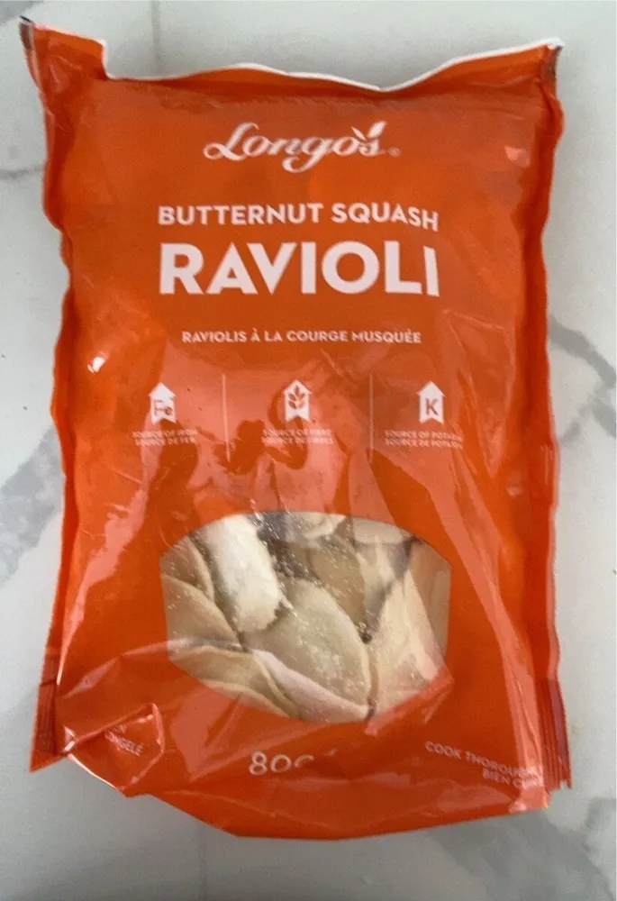 Butternut Squash Ravioli