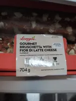 Gourmet Bruschetta With Fior Di Latte Cheese