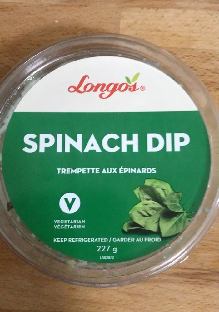Longos Spinach Dip