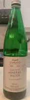 Carbonated mineral water