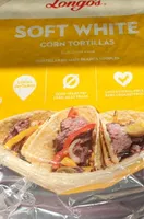 Soft white corn totillas