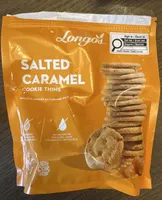 Salted and caramel cookie thins