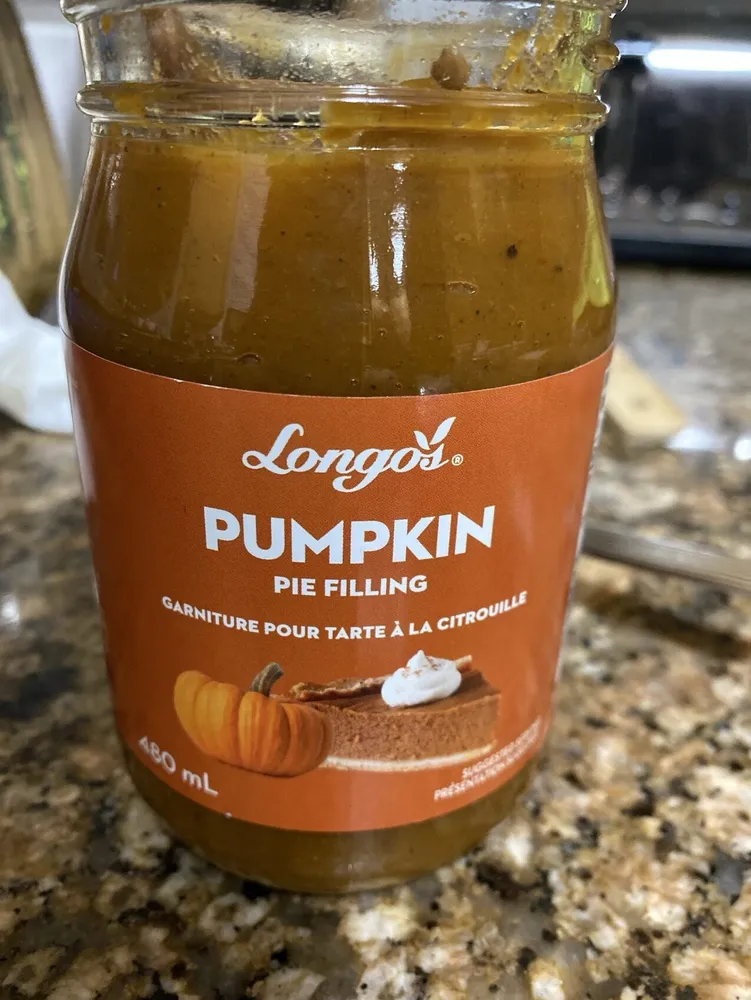 Longos Pumpkin Pie Filling