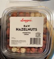 Raw hazelnuts