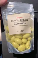 Lemon Cream Flavoured Chocolate Almonds