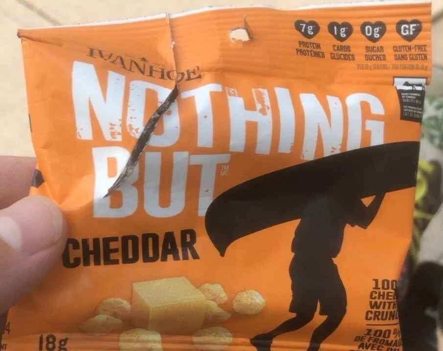 Nothing but cheddar
