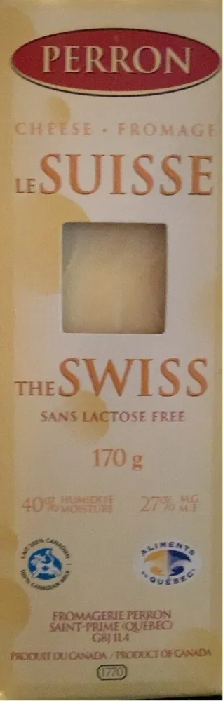 Le Suisse - sans lactose