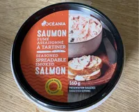 Saumon fumé assaisonné à tartiner