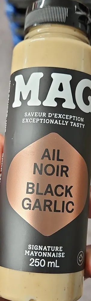 Mayonnaise à l’ail noir
