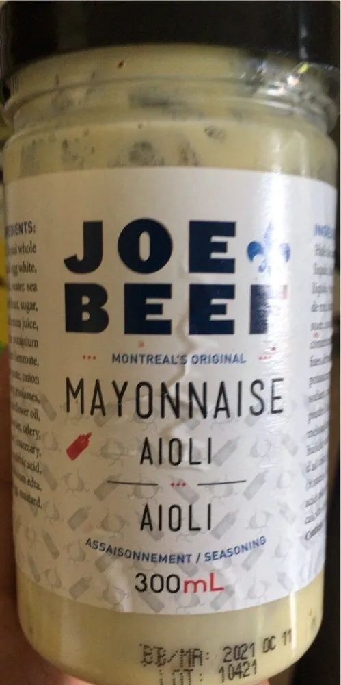 Mayonnaise aioli