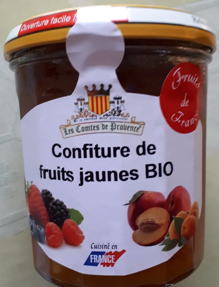 Confiture de fruits jaunes