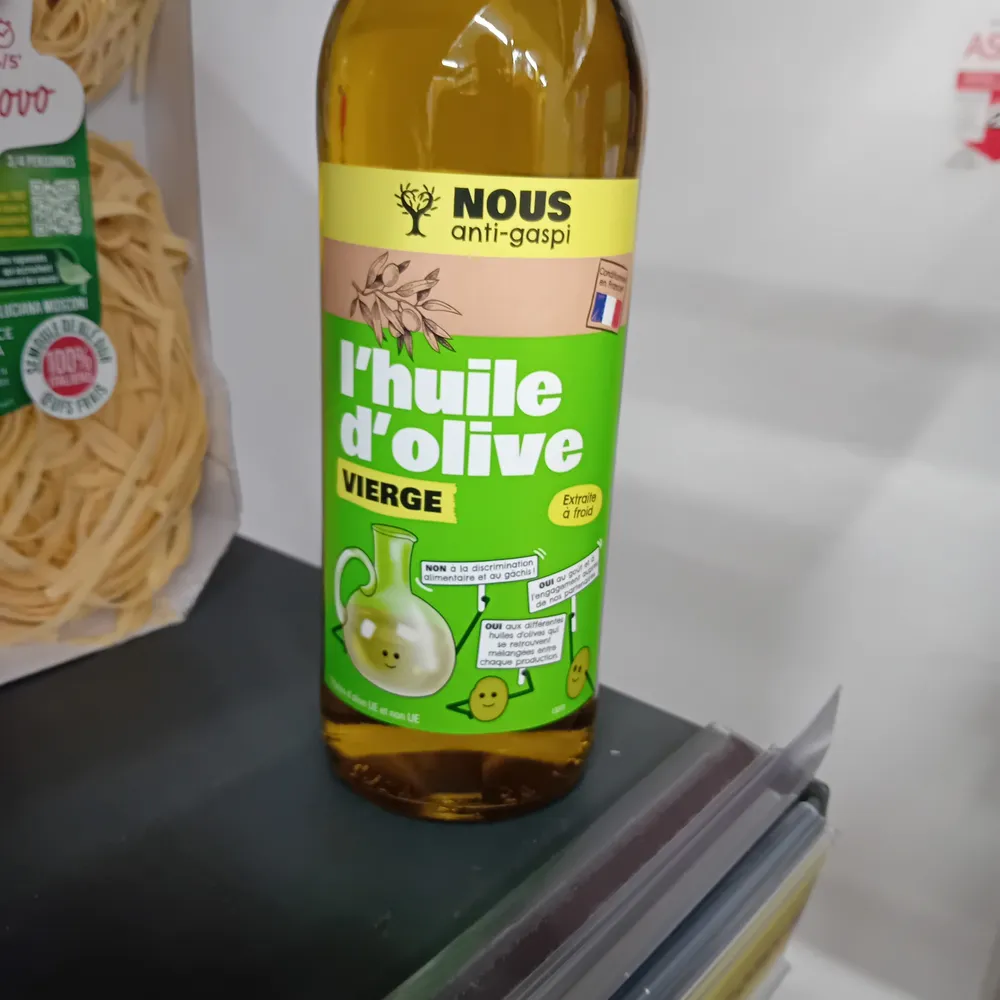 The virgin olive oil