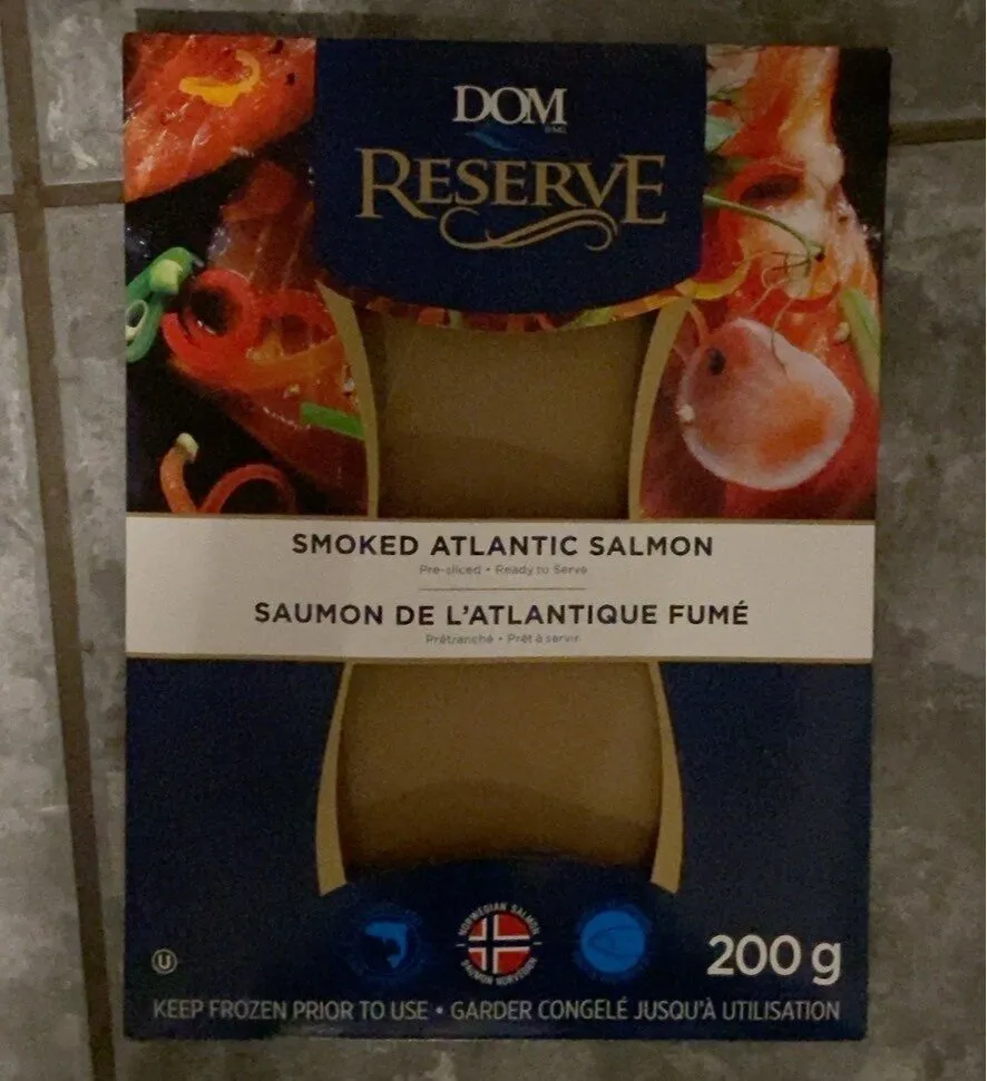 Smoked atlantic salmon