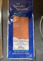Smoked atlantic salmon