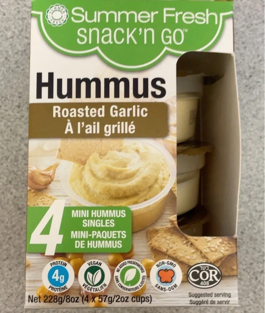 Hummus Roasted Garlic