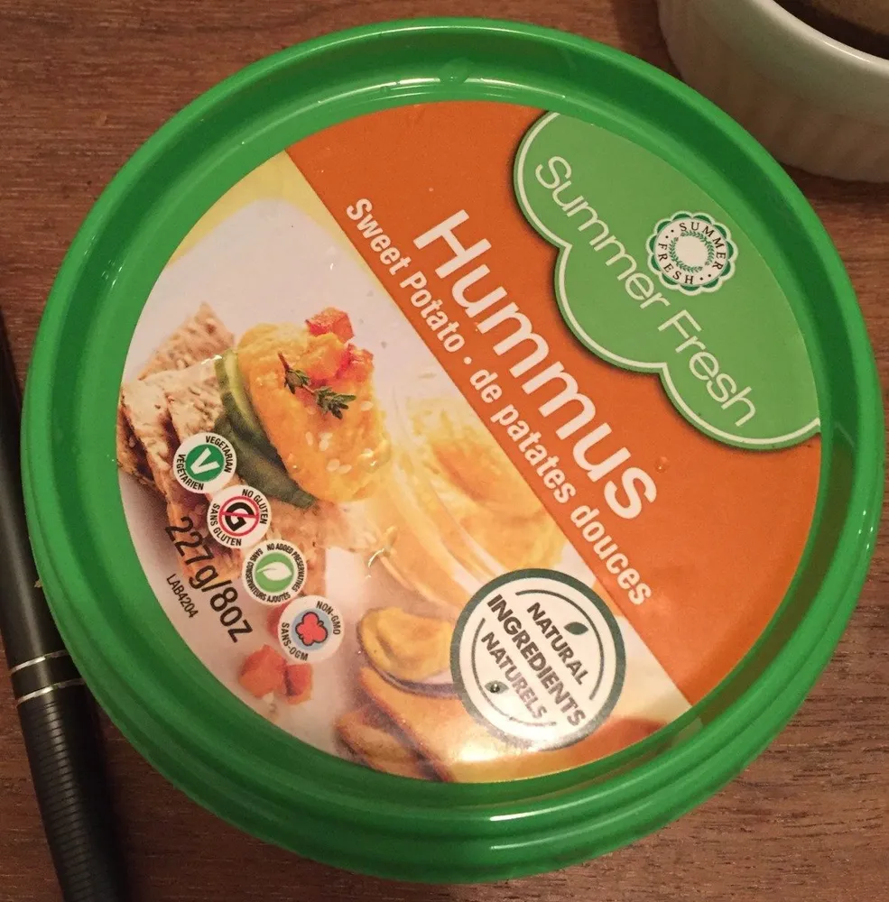 Hummud de patates douces