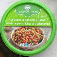 Chickpea & Edamame Salad