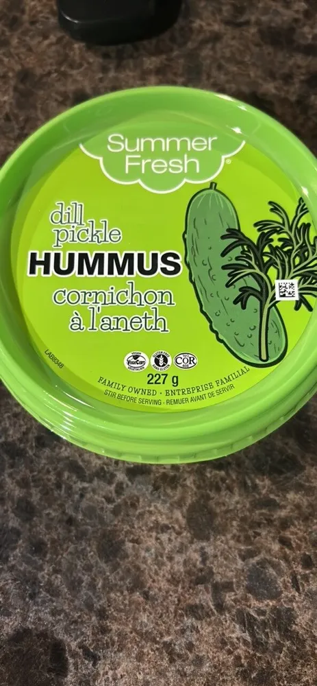 dill pickle HUMMUS