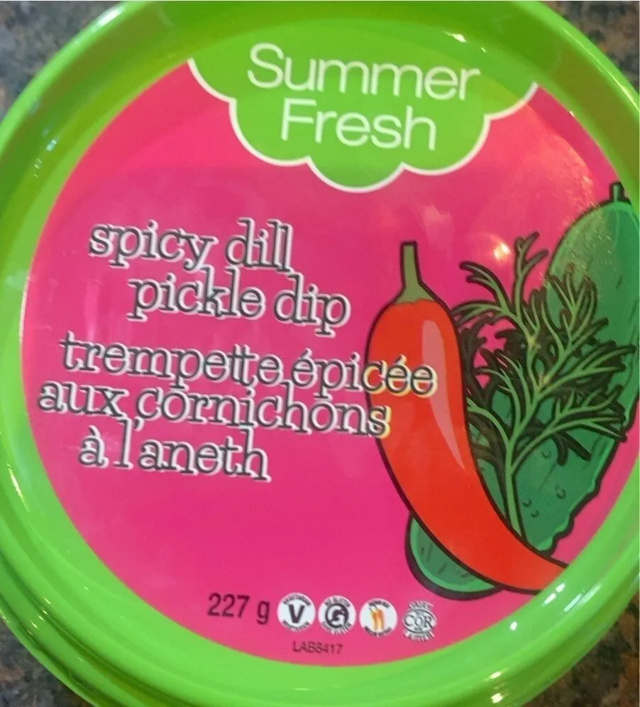 spicy dill pickel dip