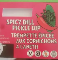 Spicy dill pickle dip