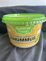 Summer Fresh Jalapeno Honey Hummus
