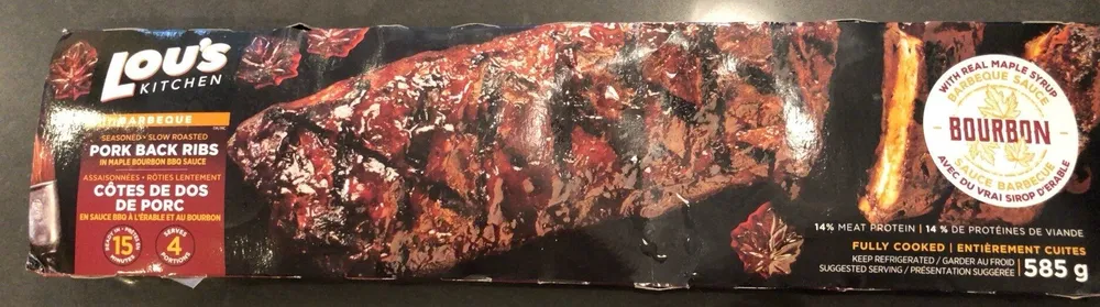 Barbeque Pork Back Ribs