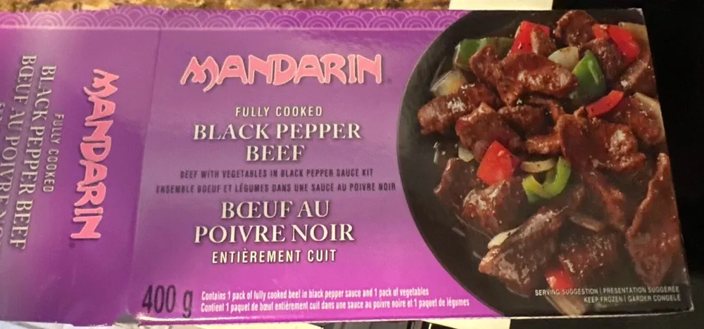 Black Pepper Beef Frozen Kit