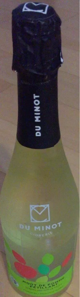 Moût de pomme petillant