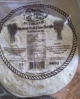 Mexican style Flour tortillas