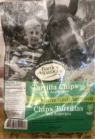 Tortilla Chips with asparagus