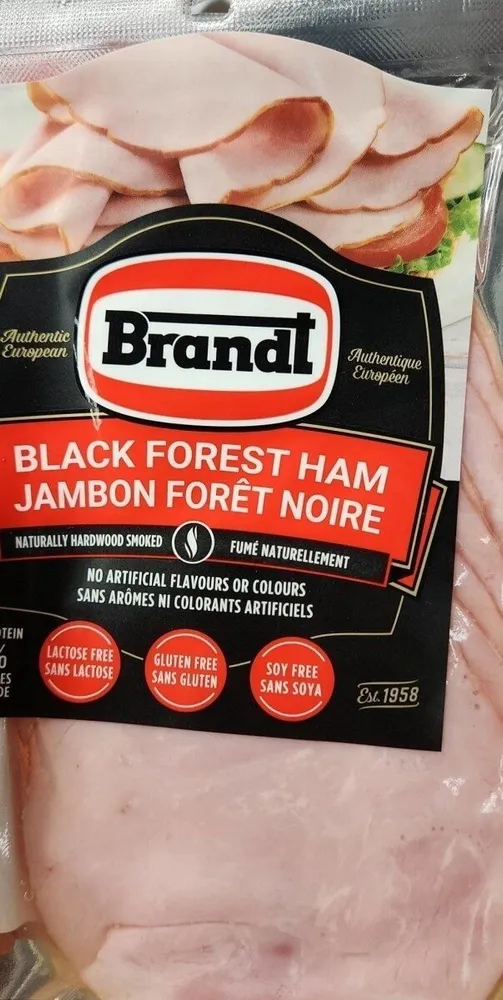 Jambon forêt noire
