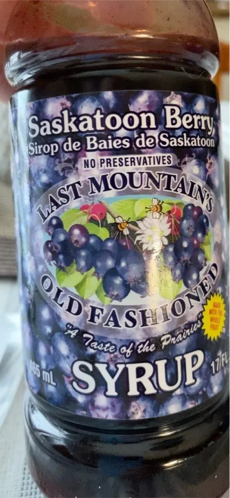 Saskatoon Berry Syrup