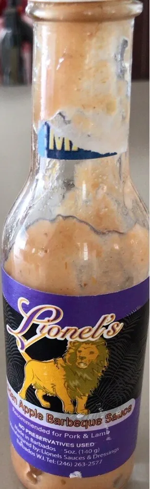 Golden apple barbecue sauce