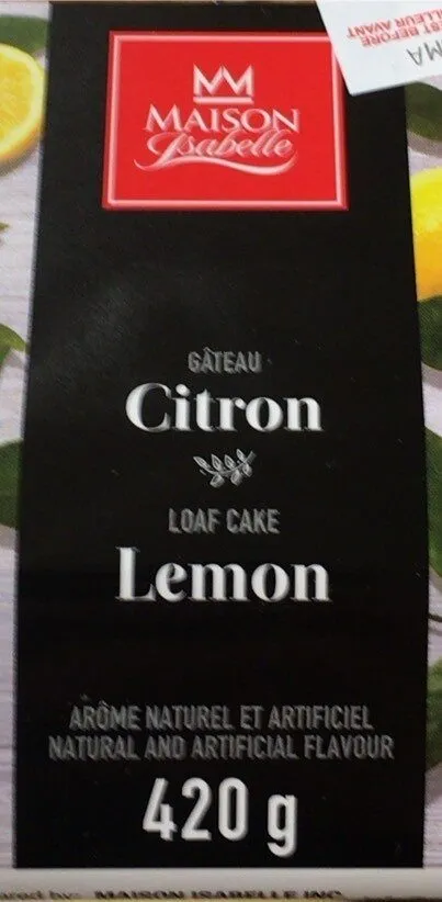Gateau citron