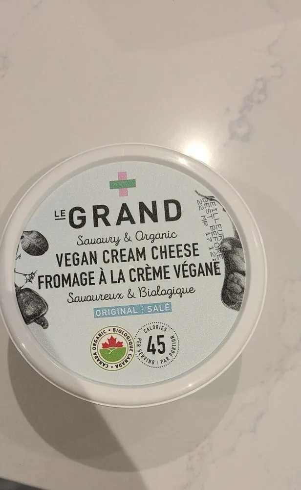 Fromage à la crème végane