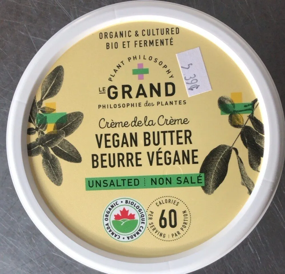 Beurre Végane non salé